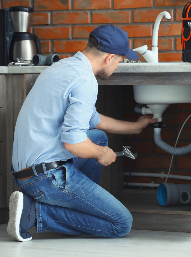 professional contractor at work